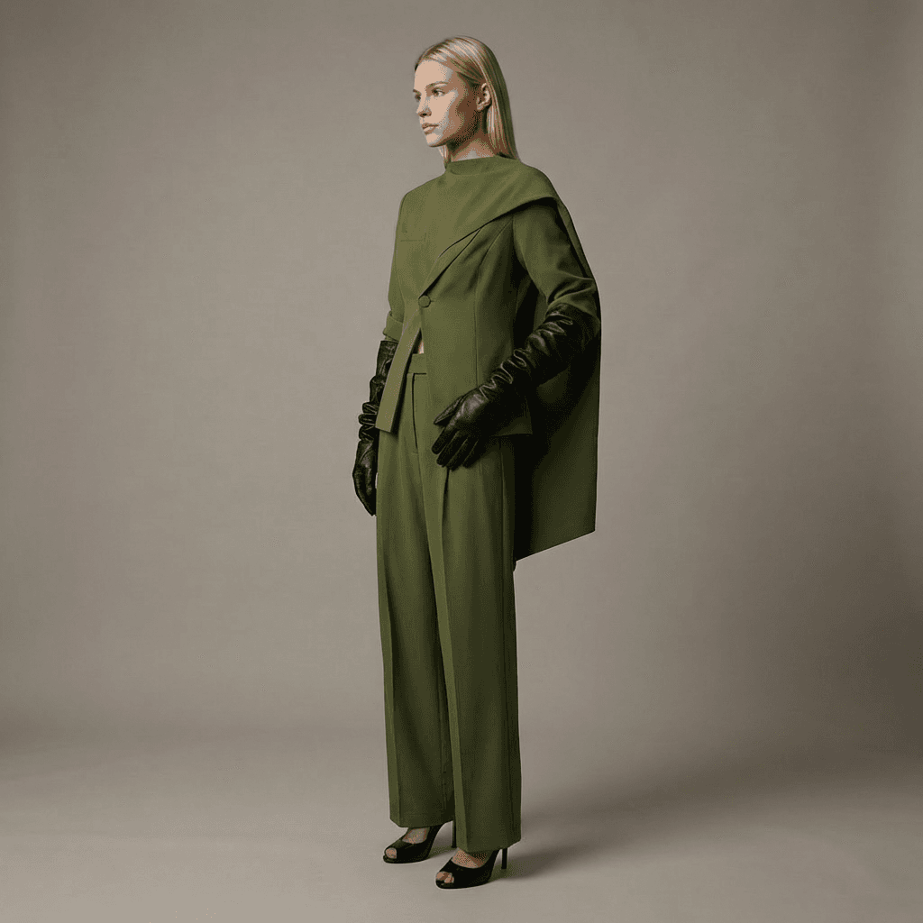 Fashion AI influencer example Female fashion AI influencer
