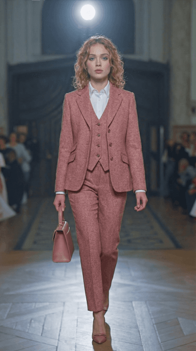 Fashion campaign AI visuals Fashion campaign with AI model