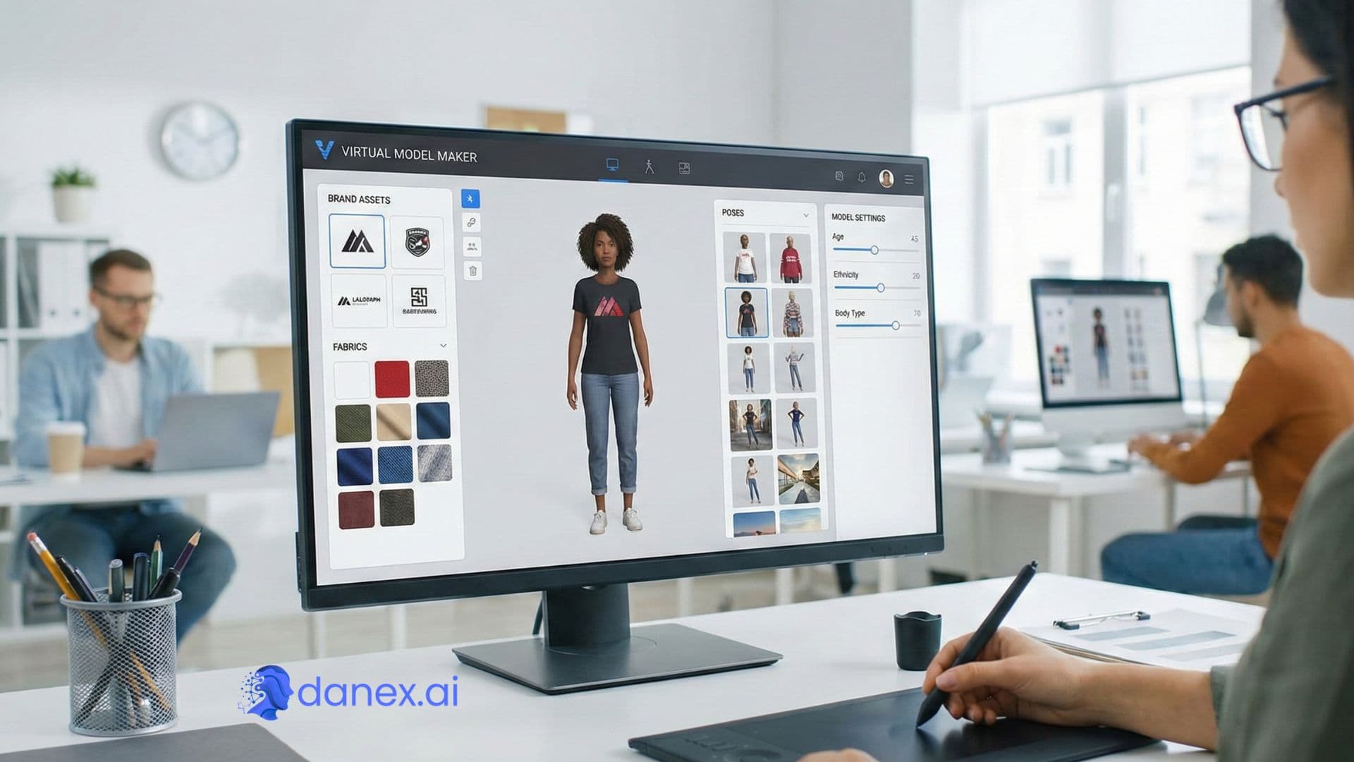 Virtual Model Maker for Brands: A Practical Alternative to Traditional Photoshoots Virtual Model Maker for Brands - create and own realistic AI virtual models on Danex.ai